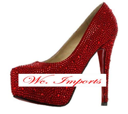 Pump com cristais swarovski