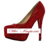 Pump com cristais swarovski